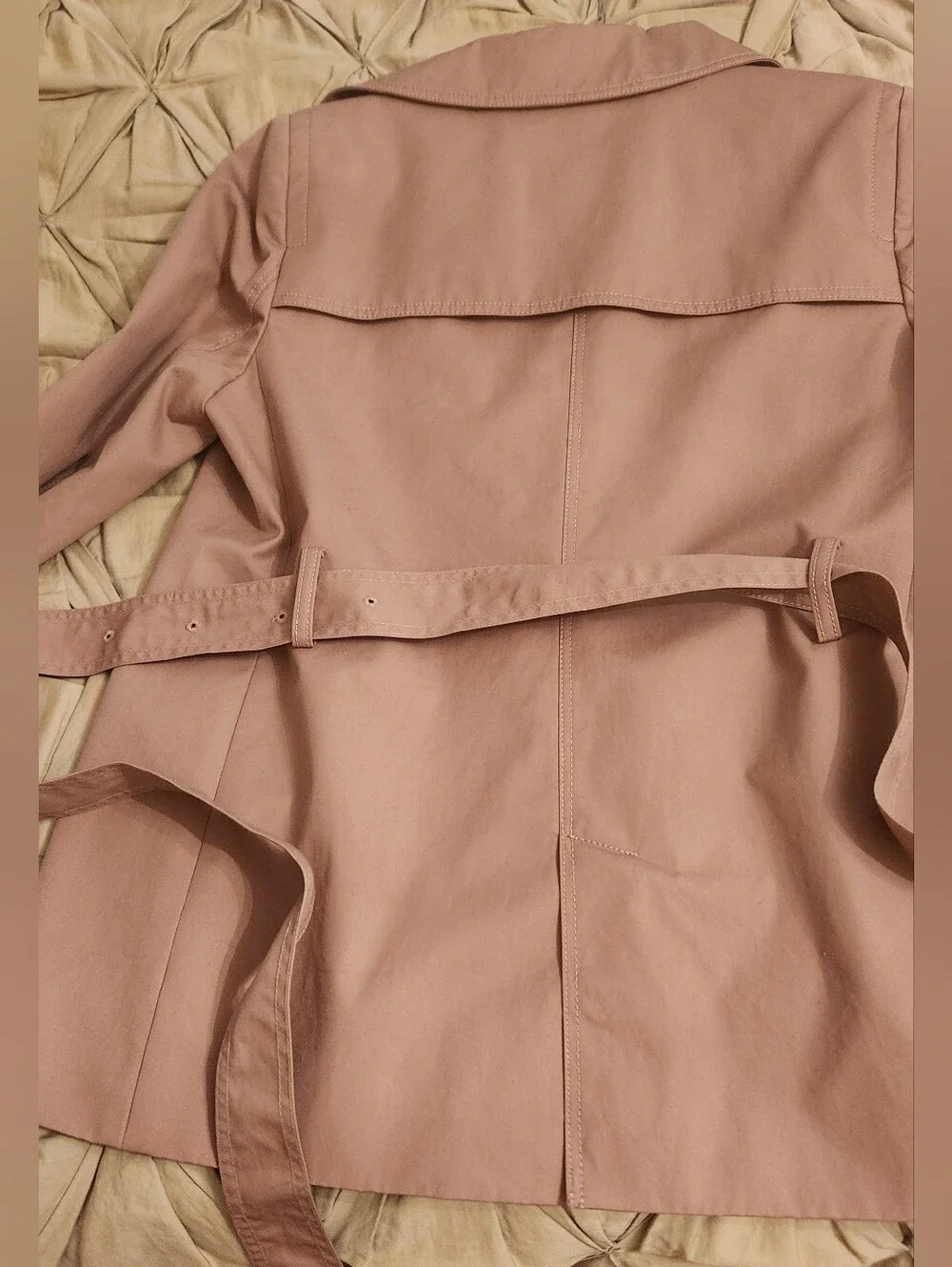 J CREW Light Brown Women's Trench Coat with Belt